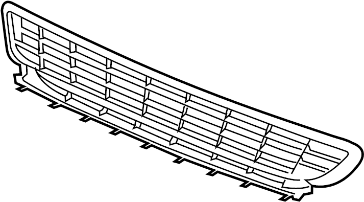 Center Grille 5G0-853-677-B-9B9