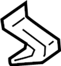 Front Sill Plate Retainer 7L0-867-208-A - View 15