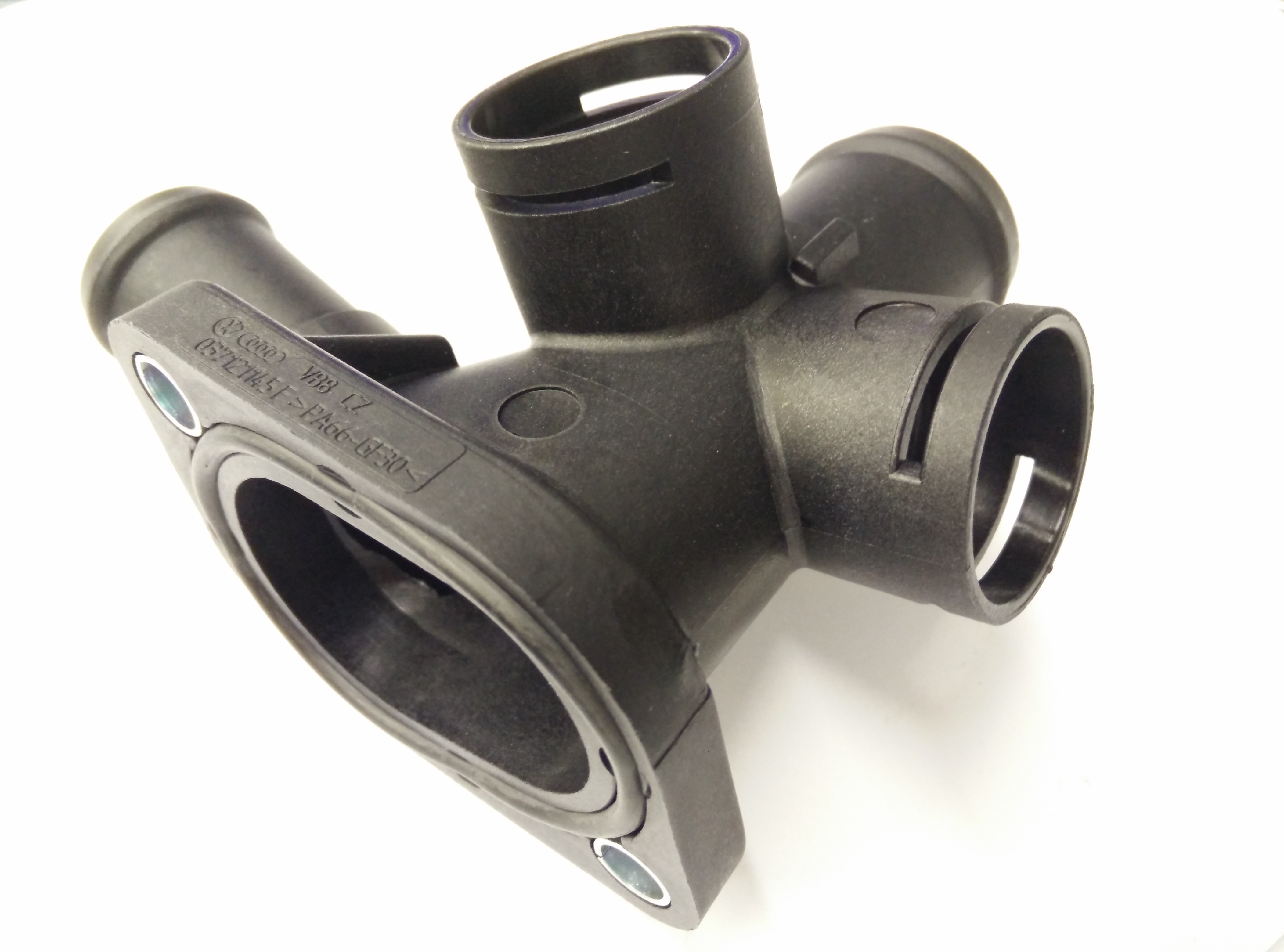 Engine Coolant Outlet Flange 037-121-144-H - View 2