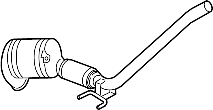 Converter & Pipe 1K0-254-508-G - View 2