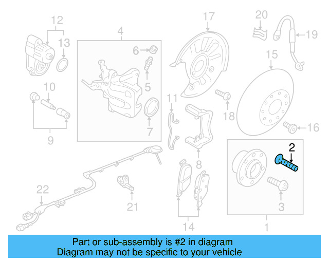 Axle Bolt WHT-005-437-A - View 25