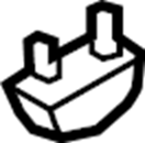 Bracket Cap 4F0-857-563-Y20 - View 4