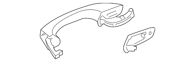 Handle, Outside (Unpainted) 5gm837205gru - View 10