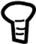 Lock Knob Guide 3B0-867-109-01C - View 12