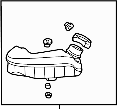 Engine Air Intake Hose 1C0-129-622-F - View 3