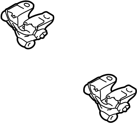Rear Bracket 3C0-253-144-A - View 14