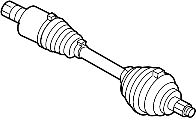 Axle Assembly 5N0-407-761-M - View 2