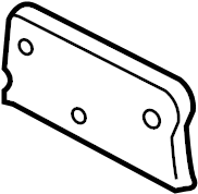 License Bracket 1J5-807-287-B41 - View 2