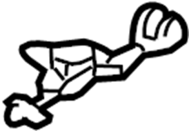 Sunroof Guide Jaw 8D5-877-482 - View 23