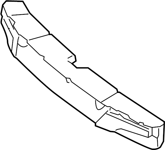Bumper Impact Absorber 1K5-807-248 - View 2