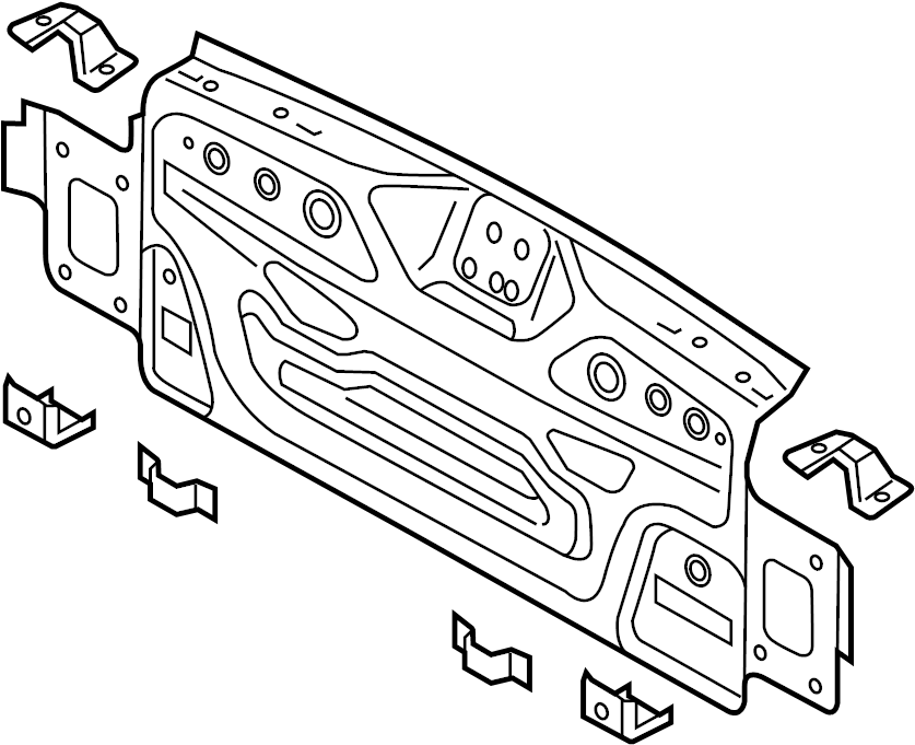 Rear Body Panel 561-813-301 - View 4
