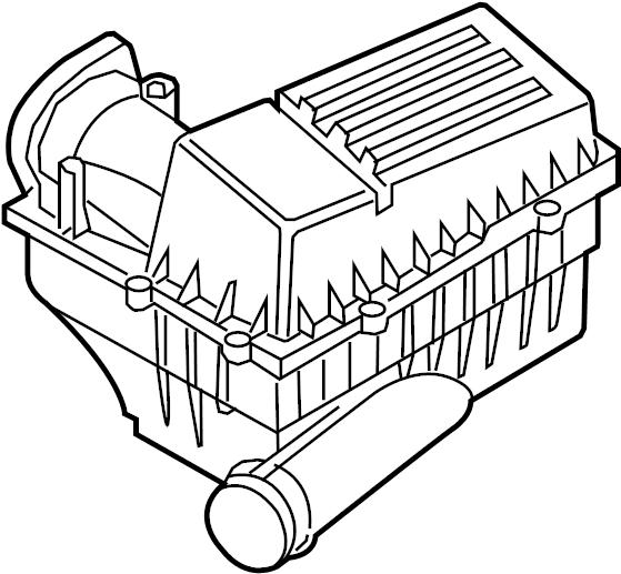 Air Cleaner Assembly 3C0-129-607-BM - View 3