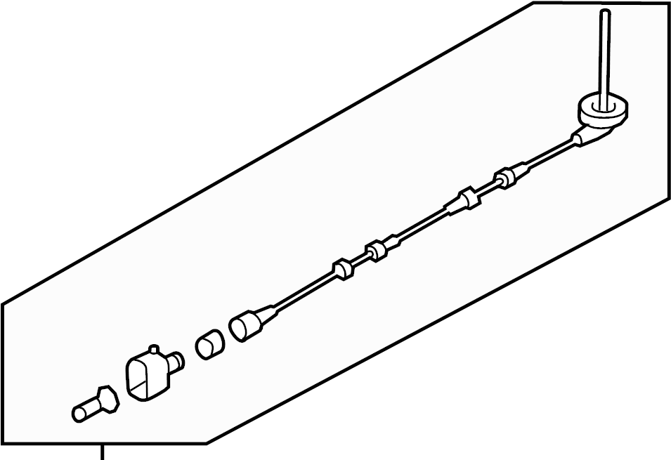 ABS Sensor Wire 5C0-927-904-D - View 2