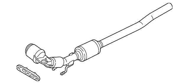 Converter & Pipe 5C0-254-501 - View 11
