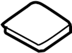 Mount Bracket Retainer 5N0-971-739 - View 3