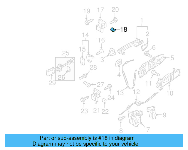 Hinge 7N0-831-402-D - View 25