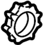 Recline Knob 6R0-881-671-D-U71 - View 15