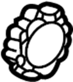 Recline Knob 6R0-881-671-D-U71 - View 24