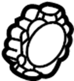 Recline Knob 6R0-881-671-D-U71 - View 25