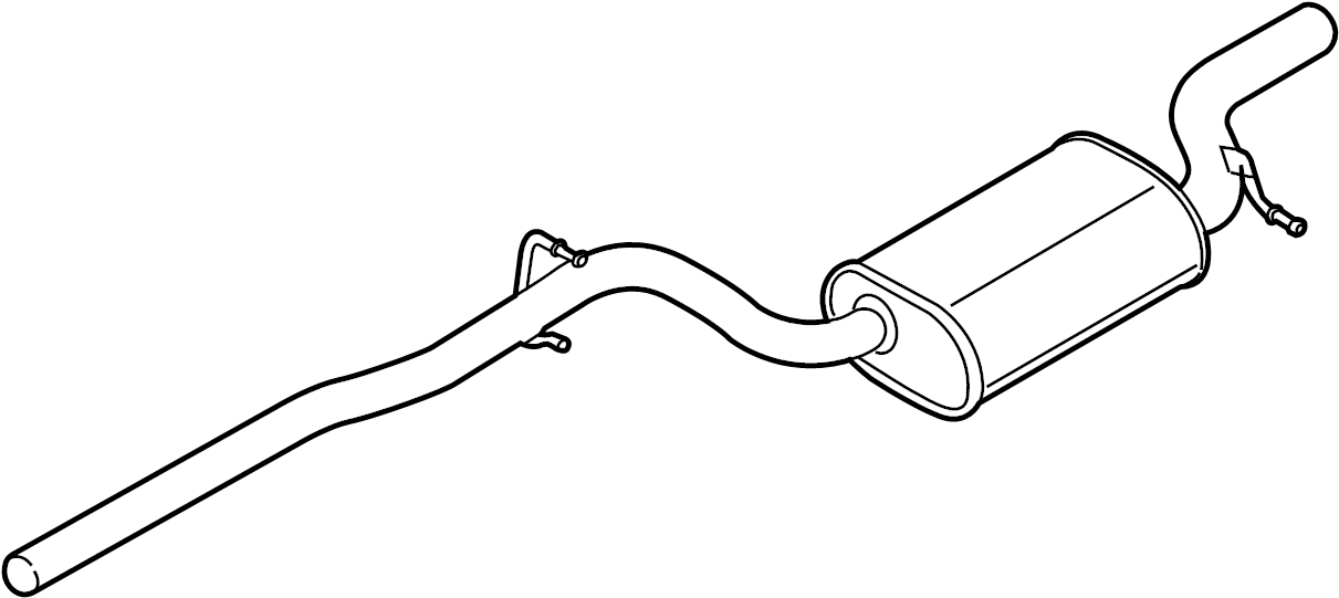 Muffler & Pipe 561-253-409-G - View 2