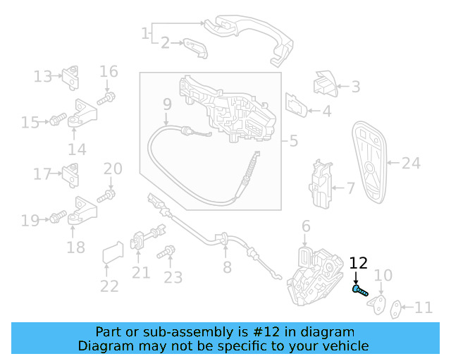 Striker Screw N-908-047-05 - View 47