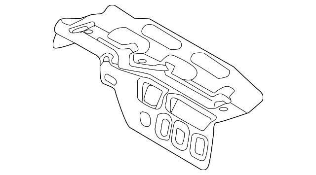 Turbocharger Mount Heat Shield 06H-129-597-K - View 20