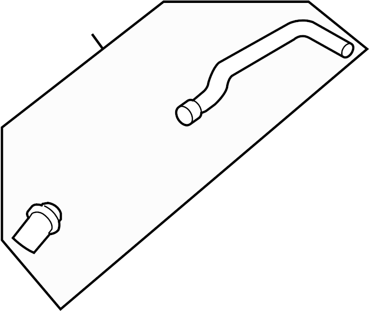 Upper Hose 1K0-122-101-LA - View 8