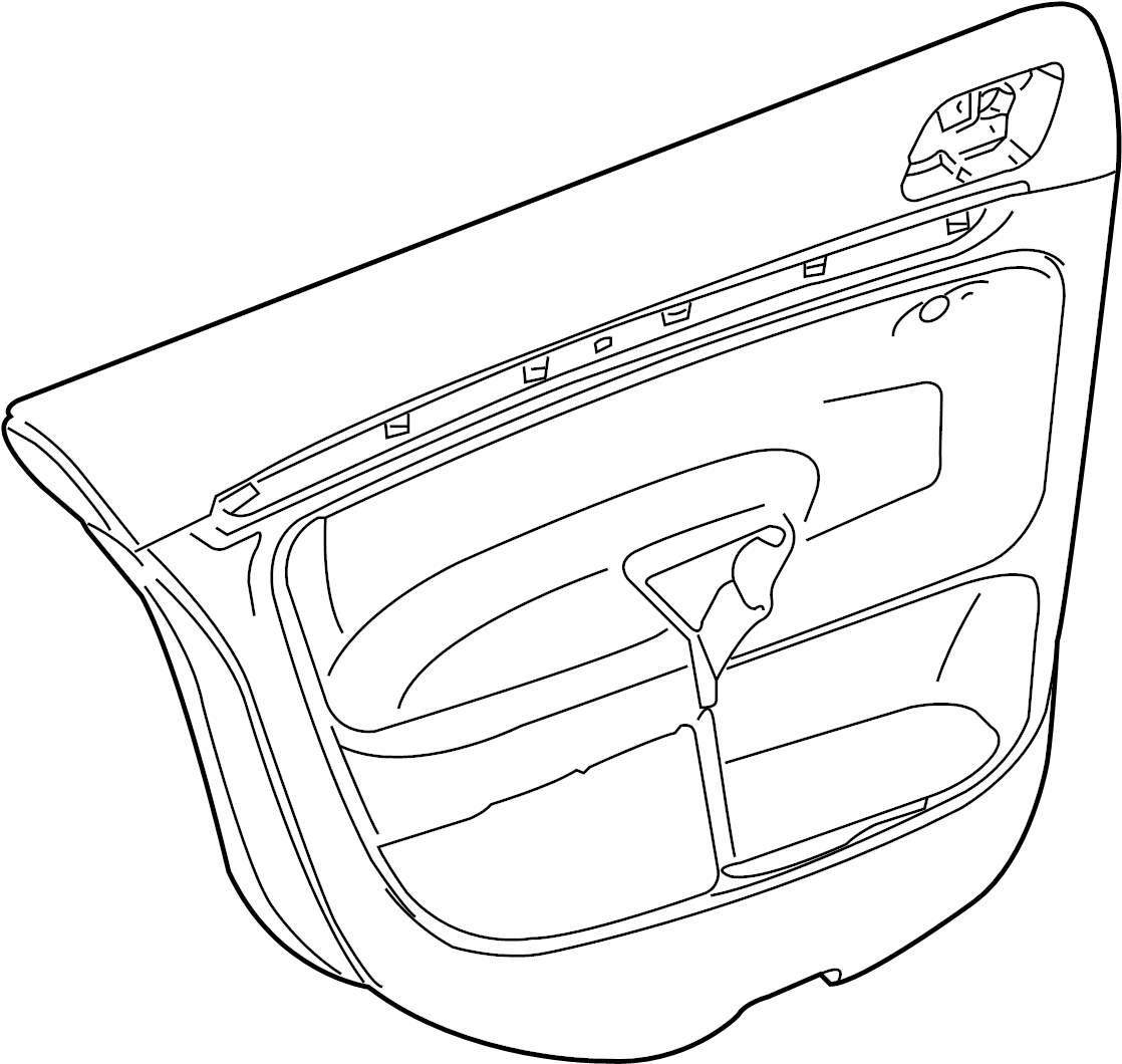 Door Trim Panel 5C6-867-211-AD-HON