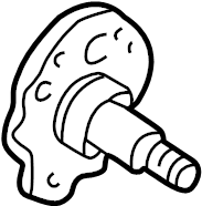 Spindle 1J0-501-117-B - View 2