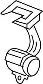 Seat Belt Guide 3C0-857-781-B-82V - View 2