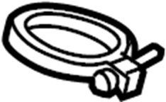 Connector Pipe Clamp 1K0-253-725-E - View 3