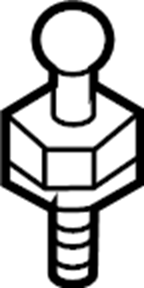 Engine Cover Ball Stud WHT-005-593 - View 3