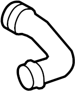 Pressure Hose 1K0-145-834-AM - View 2