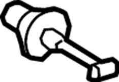 Windshield Pillar Trim Clip 5NA-867-276-B