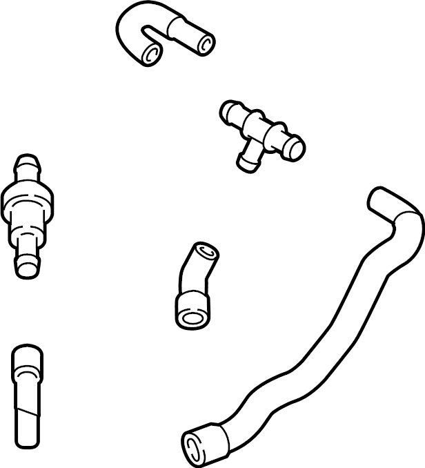 Hose & Tube Assembly 1K0-122-157-EN