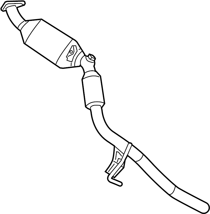 Catalytic Converter 7P0-254-301-CX