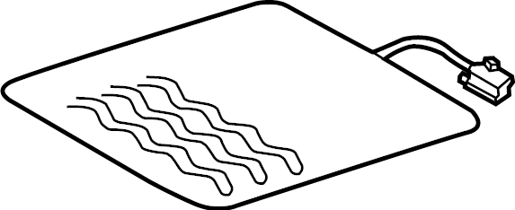 Seat Cushion Heater 561-963-555-E - View 5