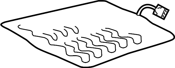 Seat Cushion Heater 561-963-555-E - View 9