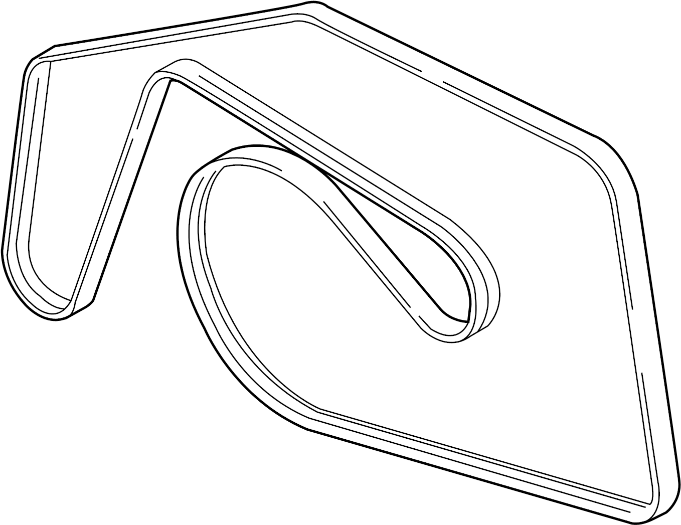 Serpentine Belt 059-903-137-AL - View 3