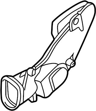 Intake Pipe 1C0-129-609-B - View 30