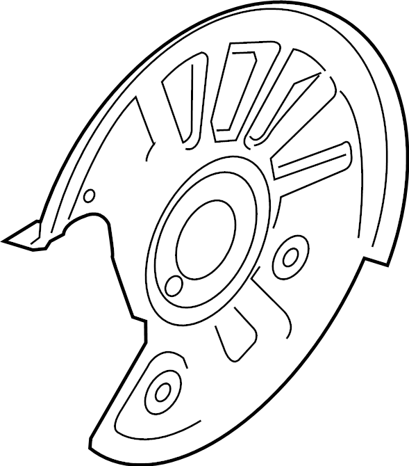 Splash Shield 3QF-615-612-A - View 3