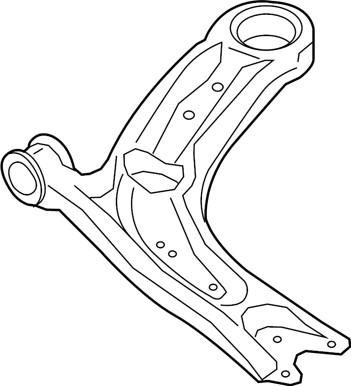 Lower Control Arm 3Q0-407-151-S - View 3
