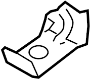 Brake Hose Lower Bracket 1K0-611-842-D - View 19