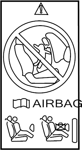 Air Bag Label 5G0-010-029-J - View 3