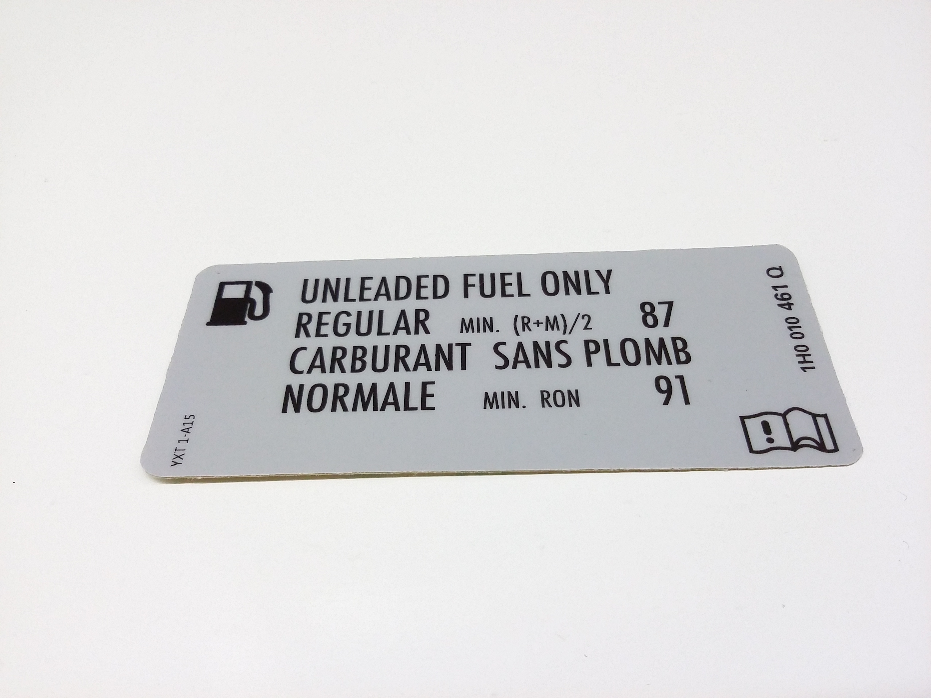 Fuel Label 04E-010-012-M - View 5