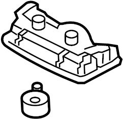 Dome Lamp Assembly 3B0-947-105-C-Y20 - View 2