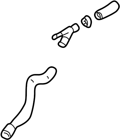 HVAC Heater Hose 1J0-122-157-P - View 5