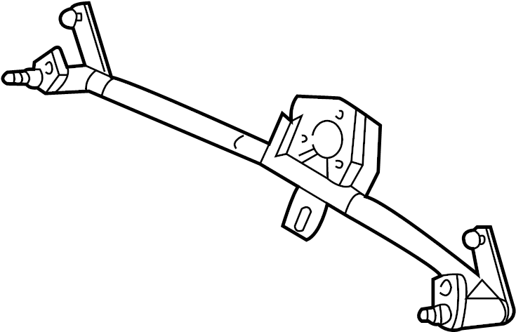 Wiper Frame 1J1-955-603-B - View 2