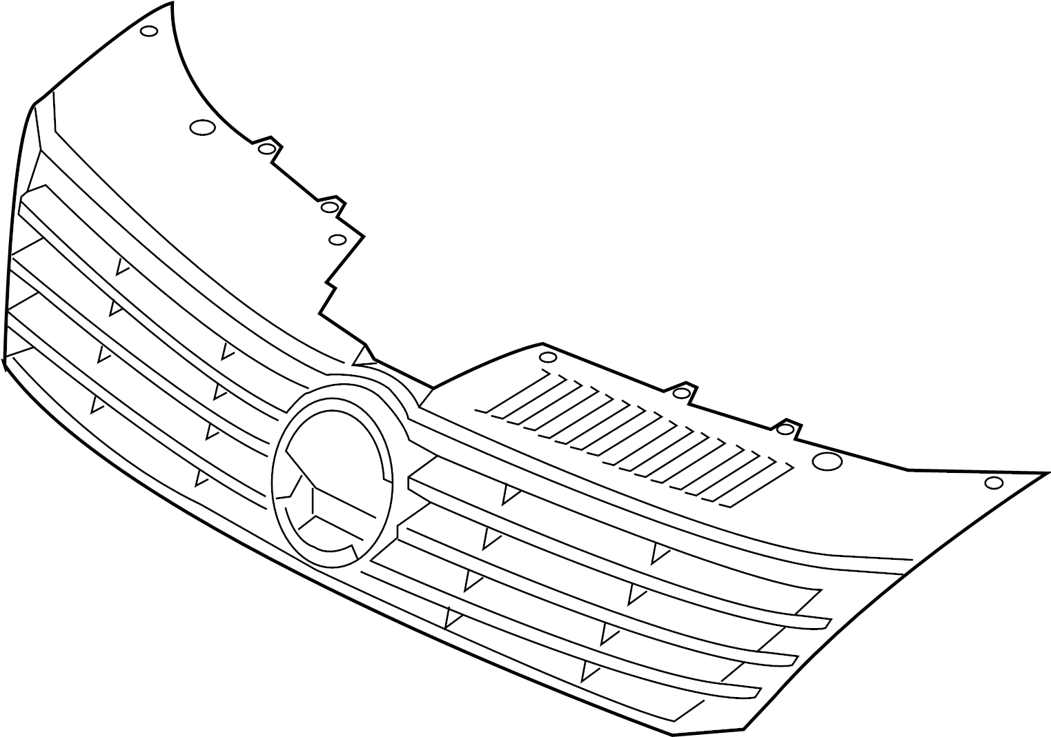 Grille 3C8-853-651-AB-ZLL
