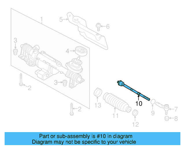Inner Tie Rod 561-423-810 - View 21